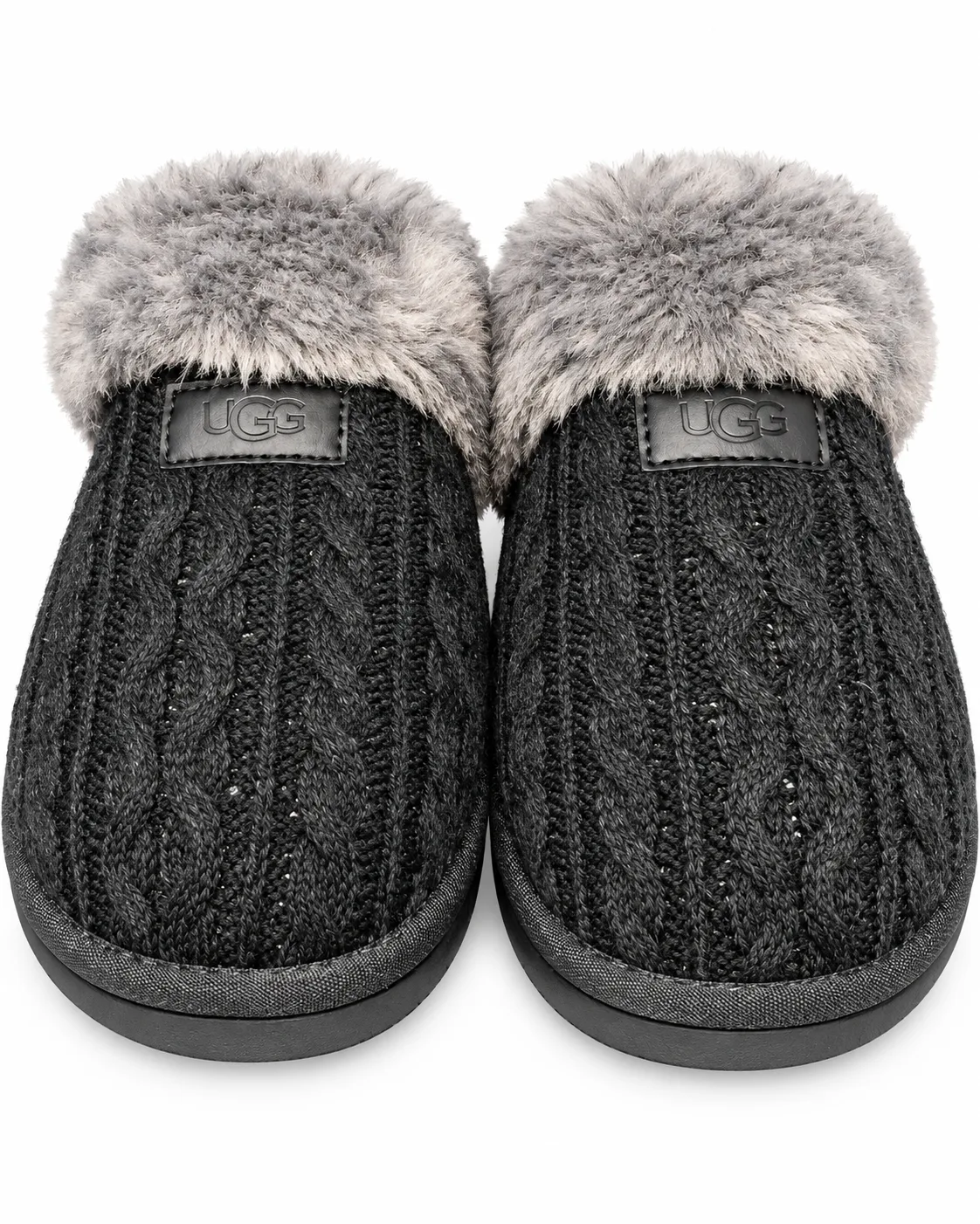 Black Slippers by UGG